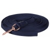 Afbeelding van Harry's Horse Longeerlijn Soft Rosegold 8m navy