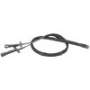Afbeelding van Harry's Horse Teugels Webband Stops zwart- x-full