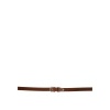 Afbeelding van BR lederen Hunter teugels Tobacco/Zilver- Full