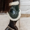 Afbeelding van Kentucky Vegan wol Young Horse kogelbeschermer Dark green- Xtra Small