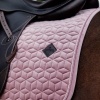 Afbeelding van Kentucky Zadeldek velvet dressuur Old rose- Full