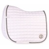 Afbeelding van Harry's Horse Zadeldek Reverso Competition Gunmetal wit- cob vz