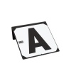 Afbeelding van Stubbs manegeletters Hook-On basis set Zwart
