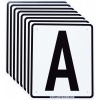 Afbeelding van Harry's Horse Bakbordjes A,F,B,M,C,H,E,K wit