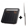 Afbeelding van Gallagher S100 Zonnepaneel schrikdraadapparaat incl. accu (1,0J - Solar) met gratis stander