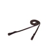 Afbeelding van BR lederen antislip teugels Bruin/Zilver- Full