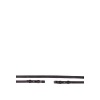 Afbeelding van BR lederen antislip teugels Zwart/Zilver- Full