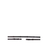Afbeelding van BR lederen antislip teugels Zwart/Zilver- Full