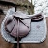 Afbeelding van Kentucky Zadeldek basic velvet veelzijdigheid Grey- Cob