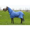 Afbeelding van Harry's Horse Cooler- vliegendeken Mesh Pro neck blauw- 205cm