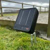 Afbeelding van Gallagher S12li Zonnepaneel schrikdraadapparaat incl. accu (0,12J - Solar) met gratis stander