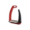 Afbeelding van Acavallo stijgbeugels REL-X Easy Rood/Zwart- 12 cm