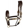 Afbeelding van Harry's Horse Halster Leder Anatomic bruin- cob