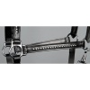 Afbeelding van Harry's Horse Halster Leder Finesse Crystal zwart- pony