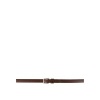 Afbeelding van BR rubberen teugel met stops Oak/Zilver- Shetland