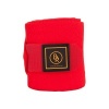 Afbeelding van BR fleece bandages pony Event Florid Red- Pony
