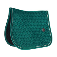 Kentucky Zadeldek velvet veelzijdigheid Dark green- Pony Kentucky Zadeldek velvet veelzijdigheid Dark green- Pony