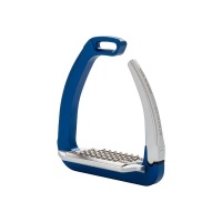 Acavallo stijgbeugels REL-X 180 Blauw/Alu- 12 cm