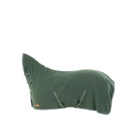 Premiere fleecedeken met vast halsdeel Duck Green- 215/165 cm