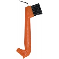 Harry's Horse Hoevenkrabber/borstel paardenhoofd lichtblauw