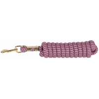 Harry's Horse Halstertouw Musketon Goud 3m roze-oranje