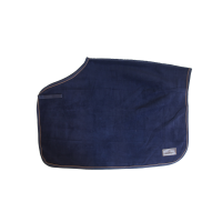 Kentucky Uitrijdeken vierkant heavy fleece Navy- Large
