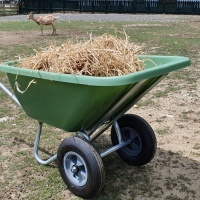 Kruiwagen 200 Liter met 2 wielen 