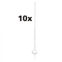 Gallagher Duopack stijgbeugelpaal 1,55m wit (2x5)