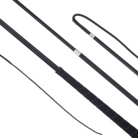 Harry's Horse Longeerzweep Carbon Telescoop zwart- D200cm