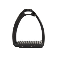 BR stijgbeugels Lavarone Zwart/Zwart- 11 cm