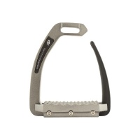 BR stijgbeugel Lavello Charcoal/Zwart- 12 cm