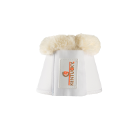 Kentucky Springschoenen Leder wol / bont White- Large