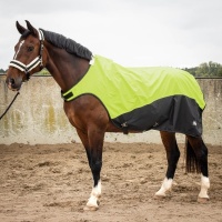 Harry's Horse Stapmolendeken Reflective Waterdicht neon-geel- 175cm
