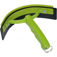 Harry's Horse Zweetmes plastic met boog zwart