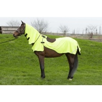 Harry's Horse Vliegendeken Mesh Pro Riding Reflective geel- xl