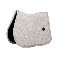 Kentucky Zadeldek velvet veelzijdigheid grey/white- Pony Kentucky Zadeldek velvet veelzijdigheid grey/white- Pony