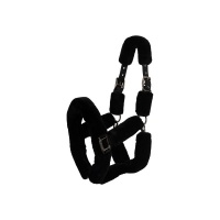 ANKY® halster Fluffy Zwart/Zwart- Full