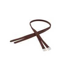 BR beugelriemen Tobacco/Zilver- 145 cm