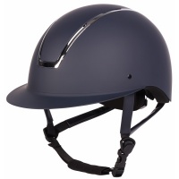 Harry's Horse Veiligheidscap Royal Matt zwart-gunmetal- 55-57