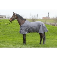 Harry's Horse Vliegendeken Mesh Pro Belly grijs- 215cm