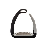 Acavallo stijgbeugels REL-X 180 Zwart/Alu- 12 cm