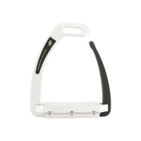 BR stijgbeugel Lavello Zilver/Zwart- 12 cm