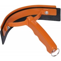 Harry's Horse Zweetmes plastic met boog lichtblauw