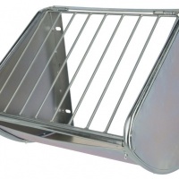 Hooiruif voederbesparend – verzinkt (wandmontage, 60 × 53 cm)