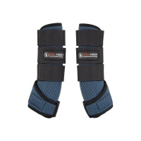 BR beenbeschermers Pro Mesh Flex Navy- S
