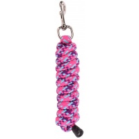 Harry's Horse Halstertouw Mounty Musketon Zilver 2m bordeaux