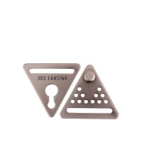 BR JL designgesp Matt Silver Finish