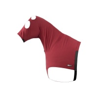 BR halsbeschermer Soft Motion met hoofddeel Red Tibetan- M