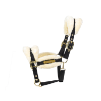 Kentucky Nylon halster wol / bont soft Naturel- Full