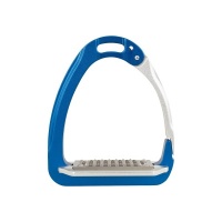 Acavallo stijgbeugels Arena AluPlus 2.0 Blauw/Alu- 12 cm